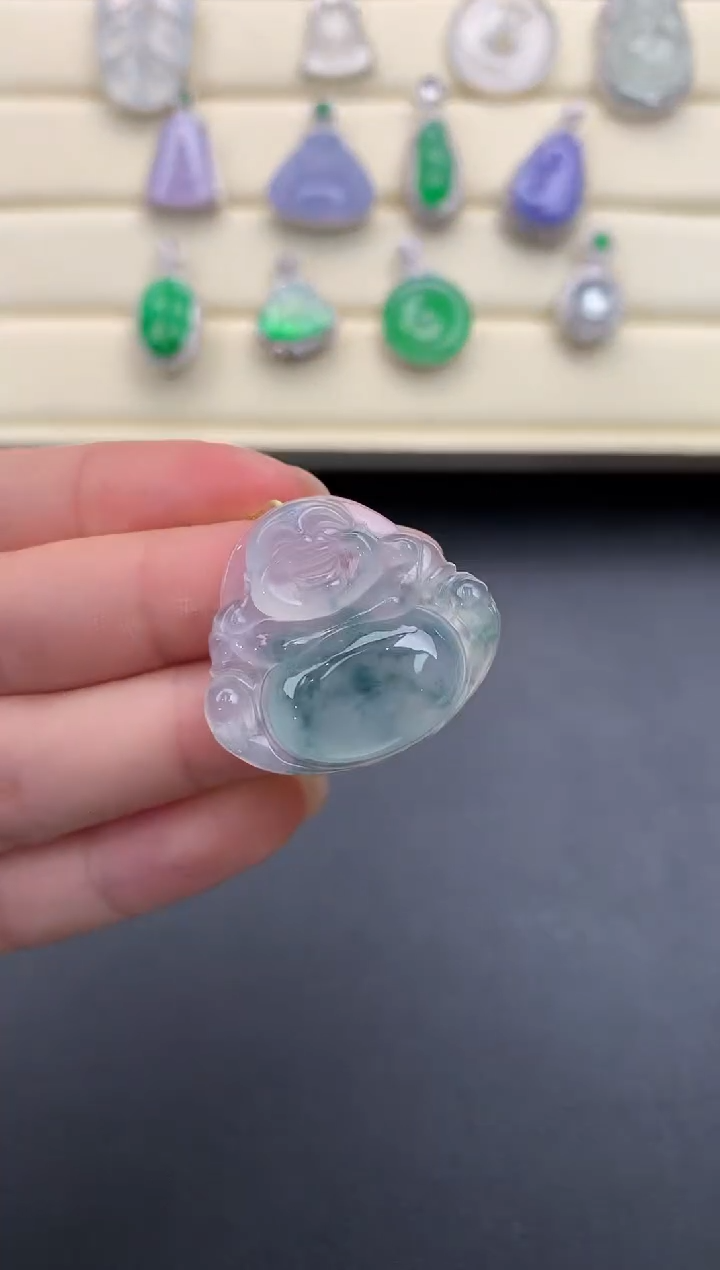 【闪购商品】翡翠颈饰未镶嵌Q449     