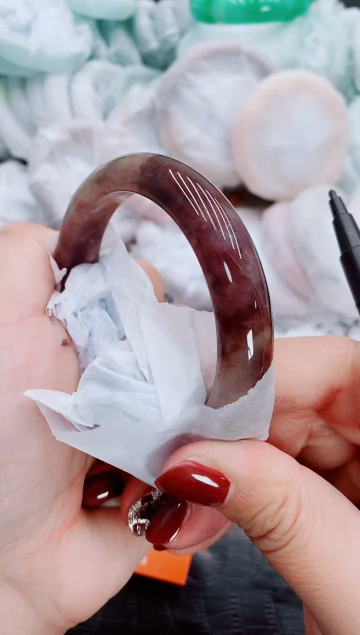 【闪购商品】石英质玉手镯未镶嵌S263.-60-61