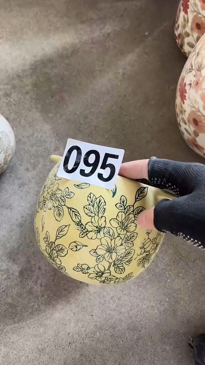 【闪购商品】陶瓷花盆高12cm内口11cm