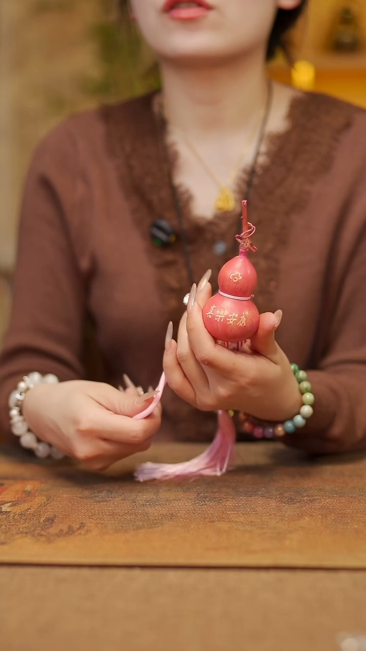 【闪购商品】33宴禾堂天然漆艺小葫芦--58