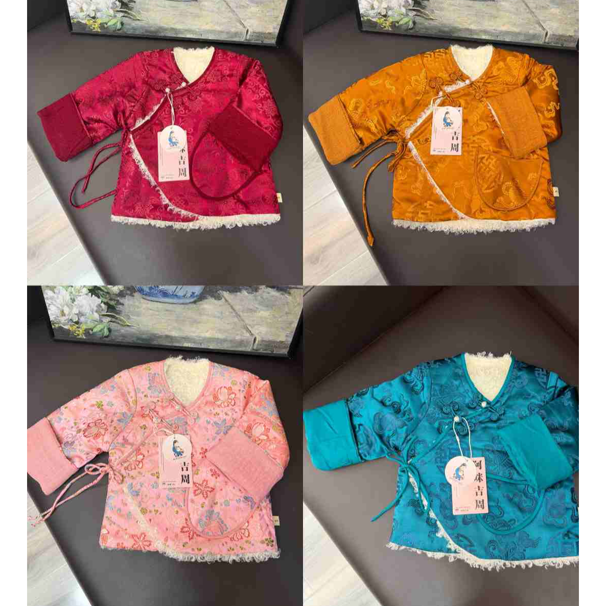 儿童藏装外套冬款