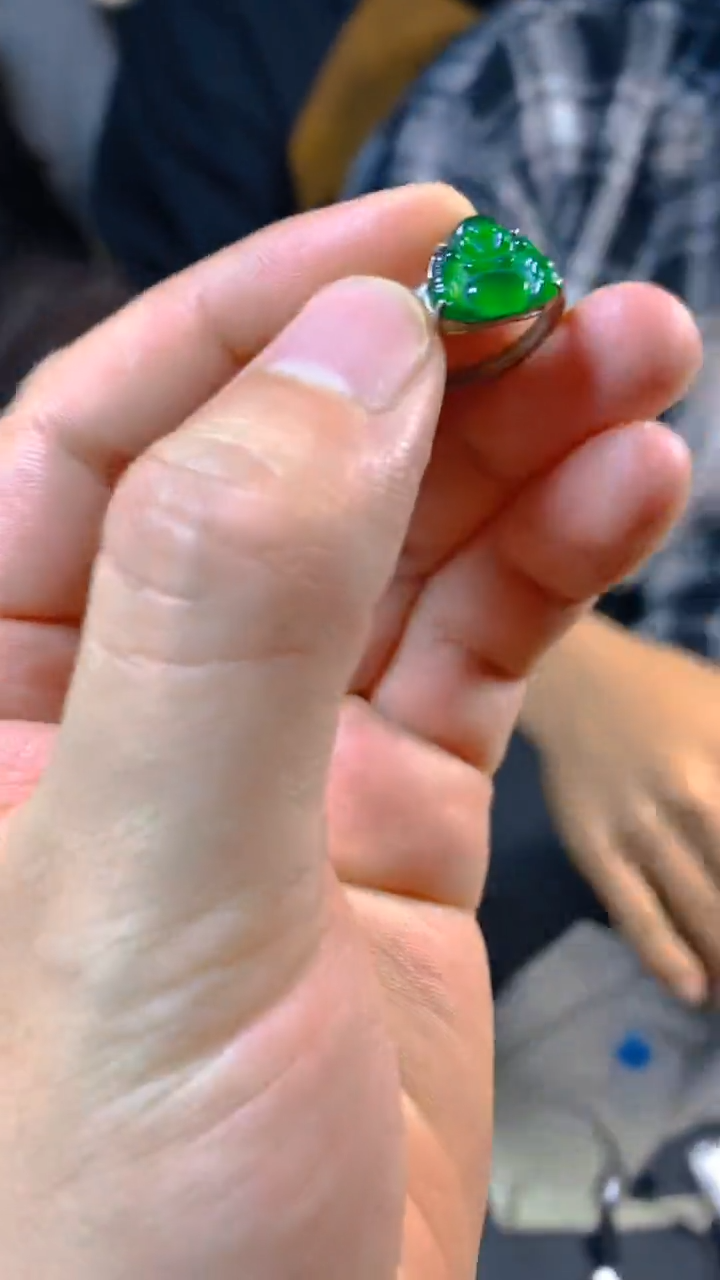 【闪购商品】翡翠戒指未镶嵌1034954968多样性发一