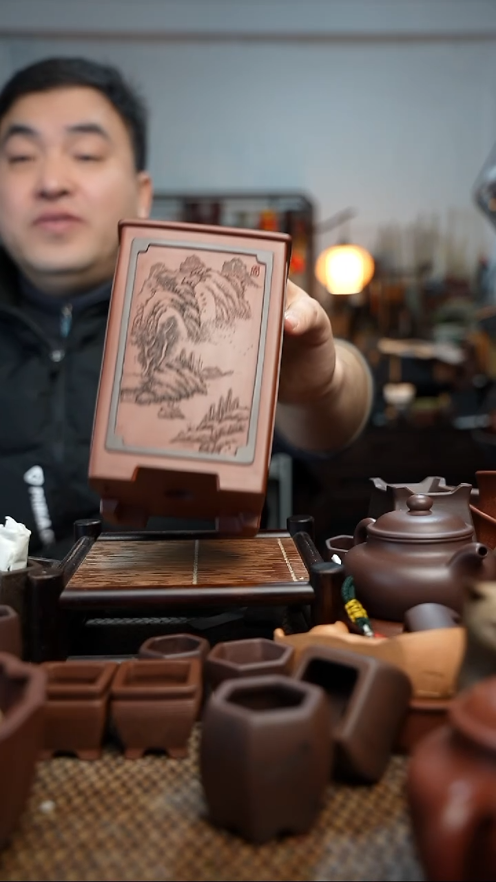 紫砂花盆馬****‖長木軒精品紫砂