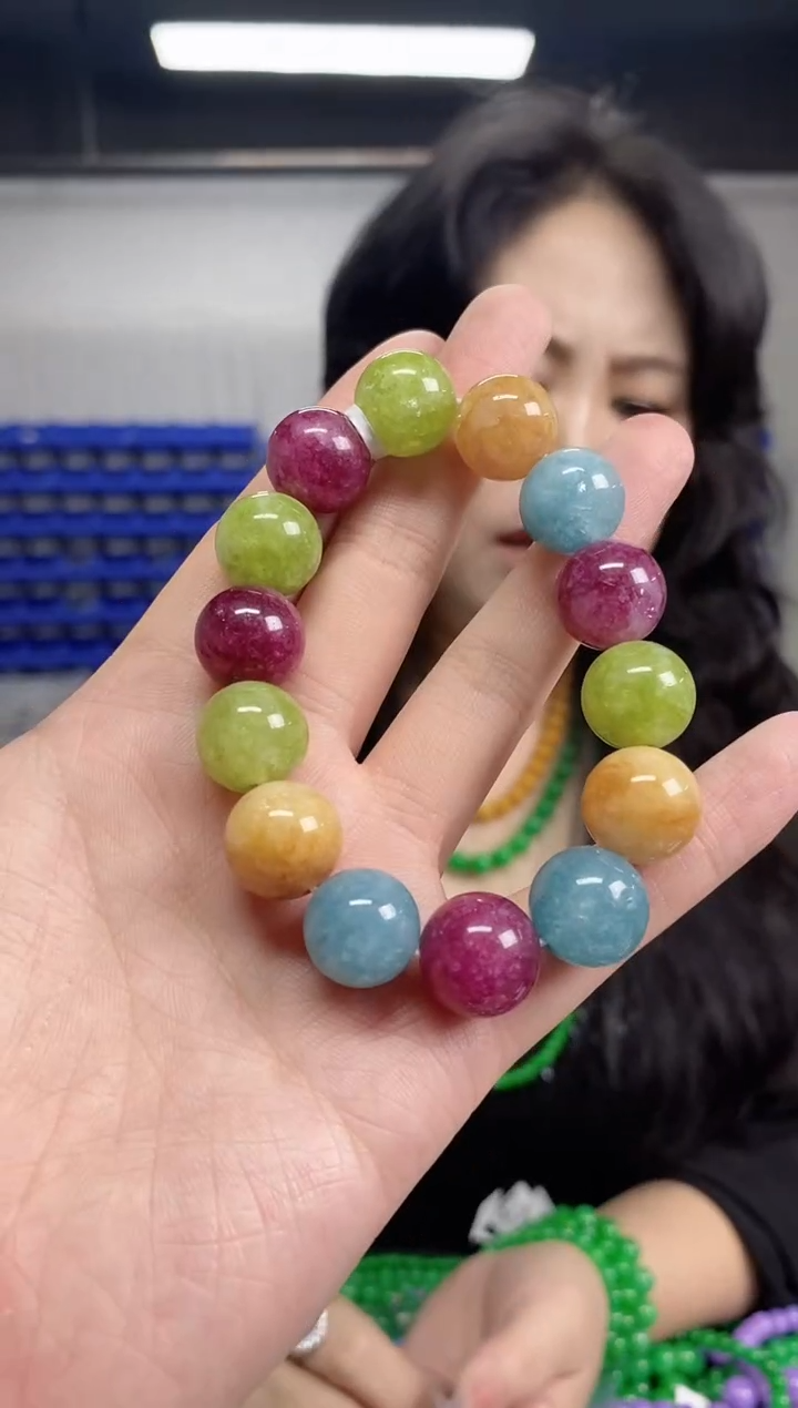 手串未镶嵌碧玺闪购链接多样性发其一颜色微差