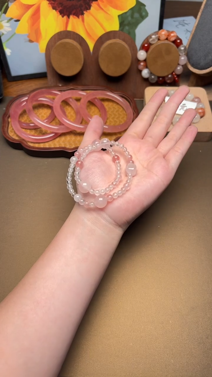 未镶嵌手串水晶1