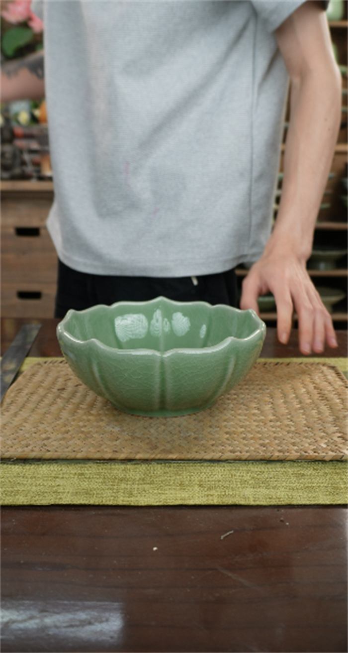 【闪购商品】福禄双莲茶洗A-17