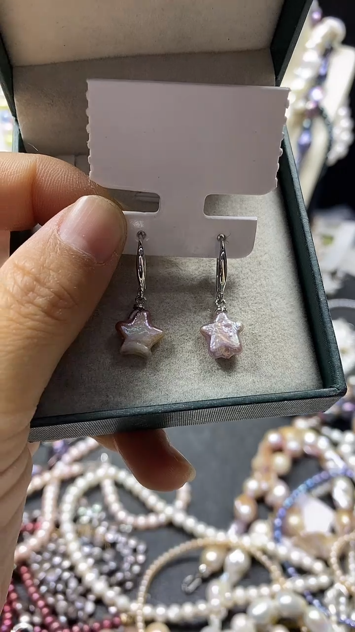 颈饰未镶嵌淡水珍珠多人耳饰