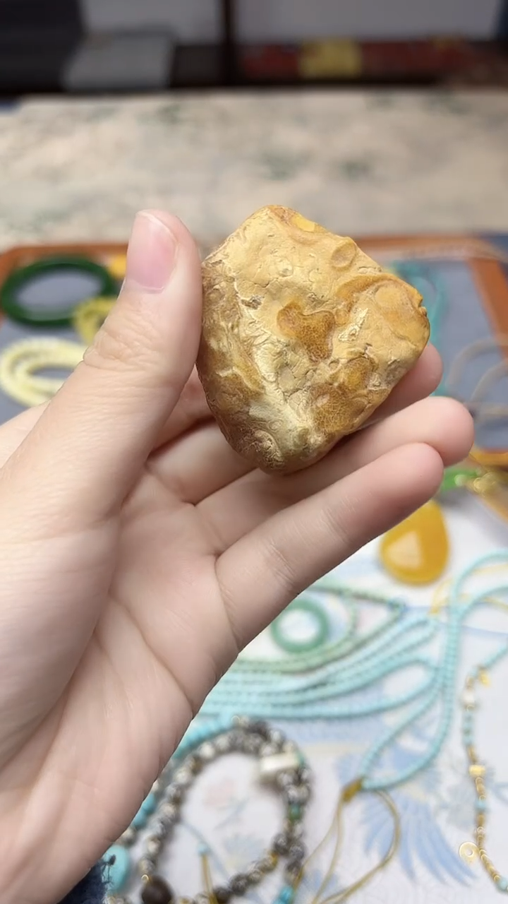 裸石蜜蜡未镶嵌蜜蜡原石YN