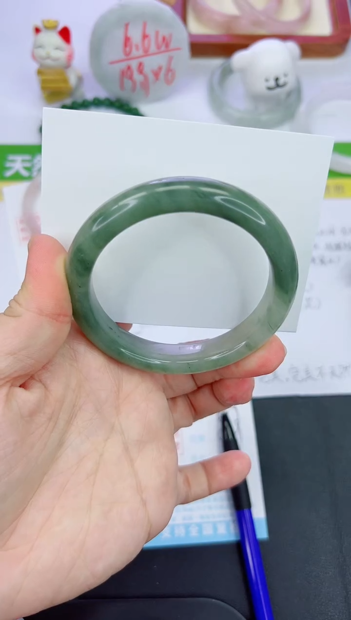 【闪购商品】石英质玉手镯未镶嵌327-58.9