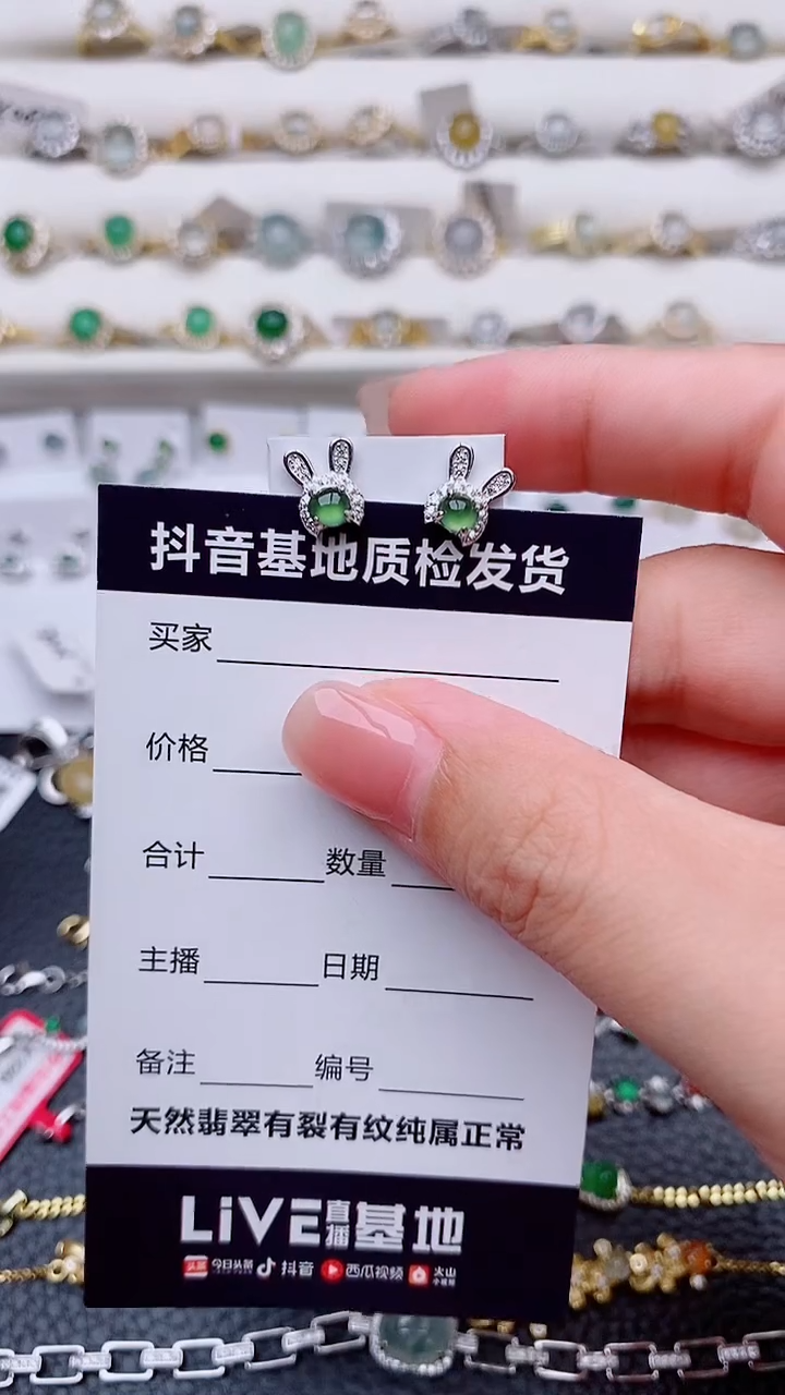 银S925镶嵌定制翡翠l****g..............