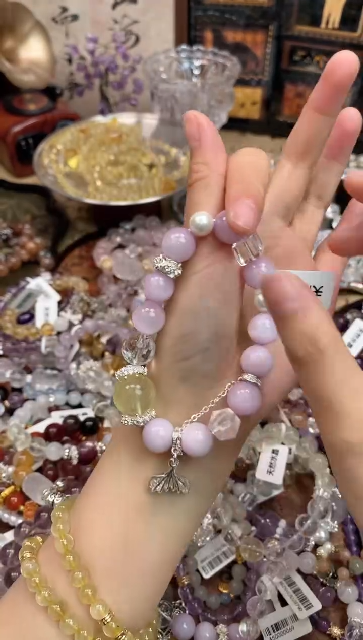 【闪购商品】锂辉石手串未镶嵌156