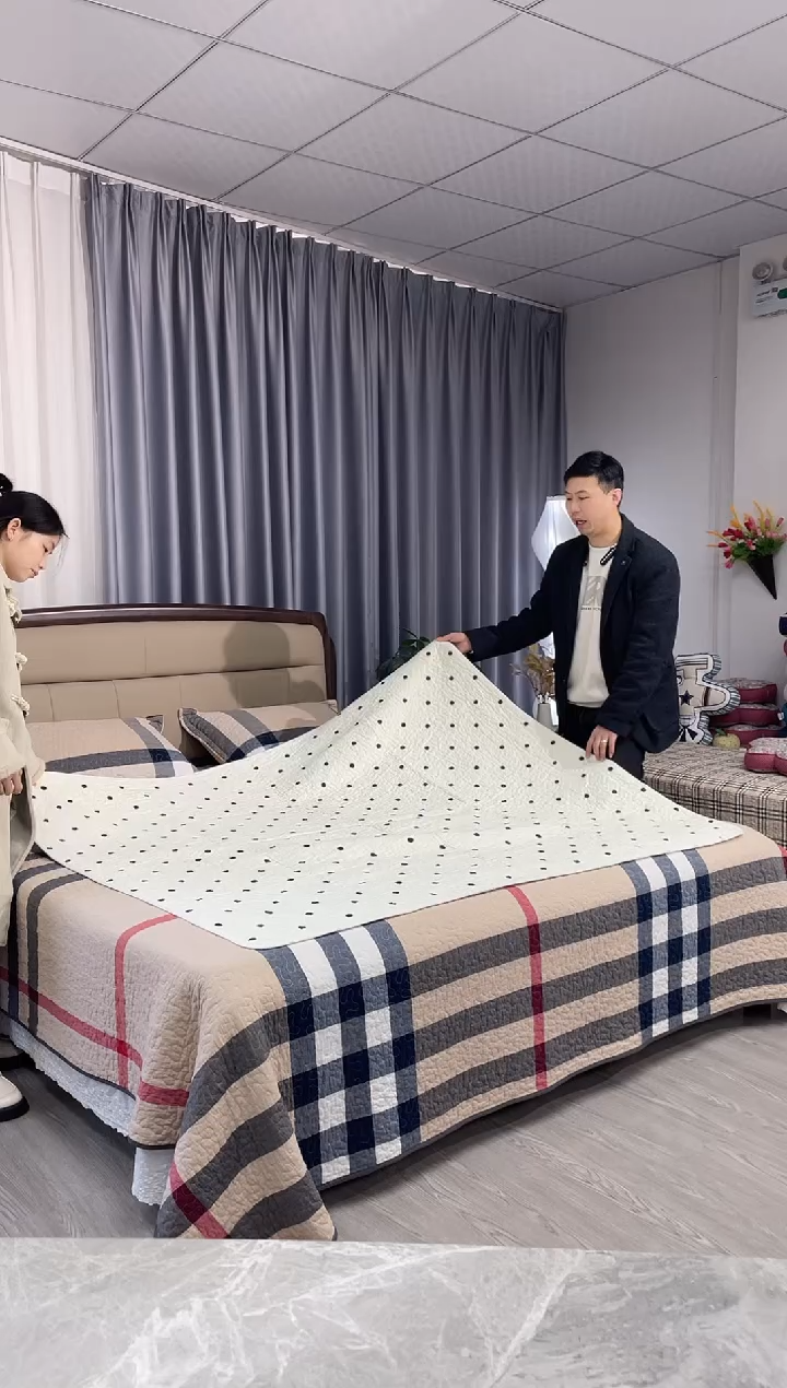 棉140cm*160cm 圆波点