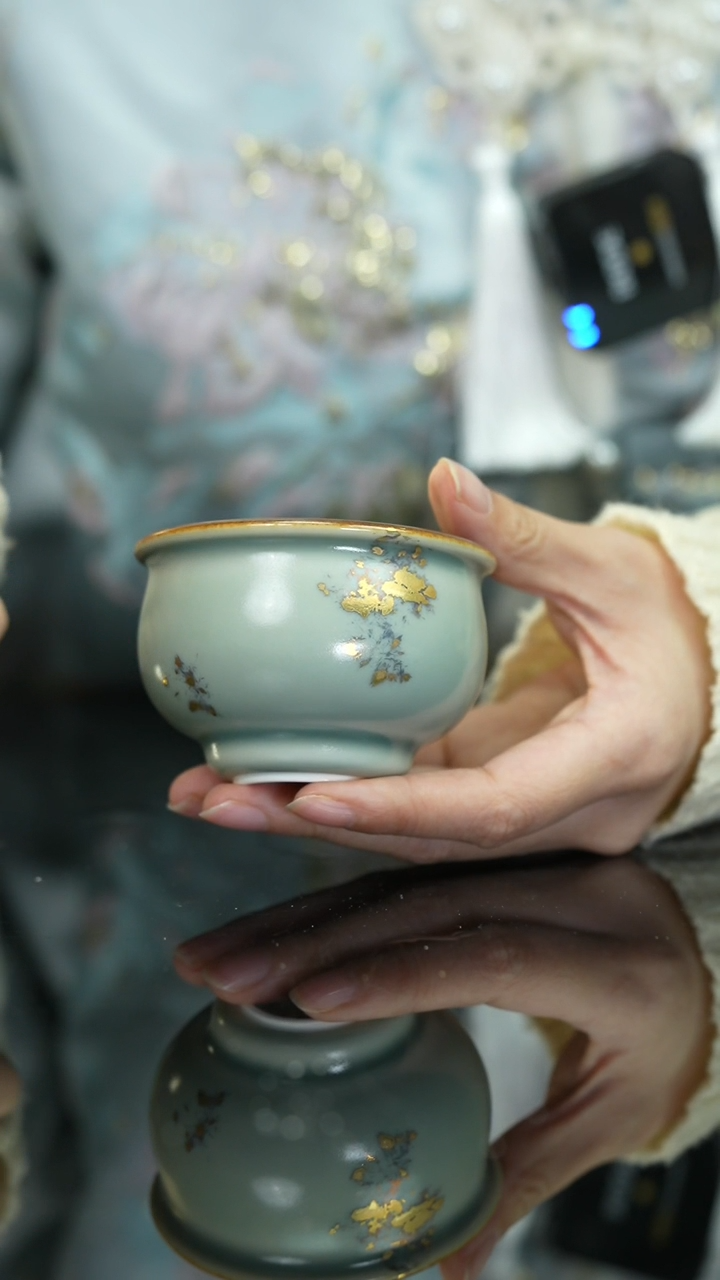 【闪购商品】瓷片嘟嘟杯景德镇上庄陶瓷