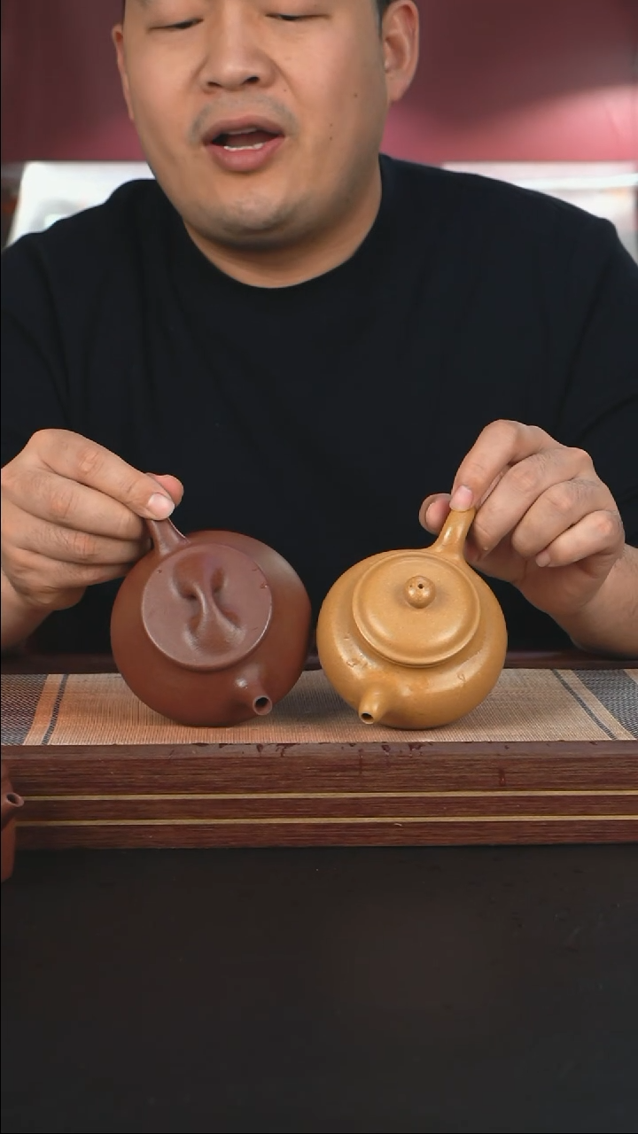 【闪购商品】紫砂茶壶SYZJ光明+黄金段掇只