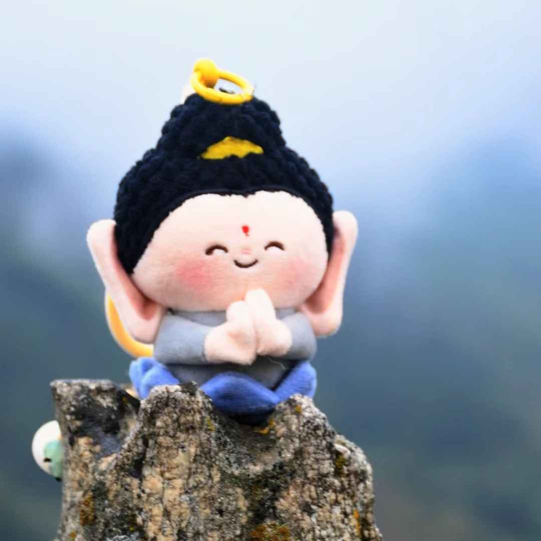 山西文创萌小伴系列萌小迦挂件可爱送礼