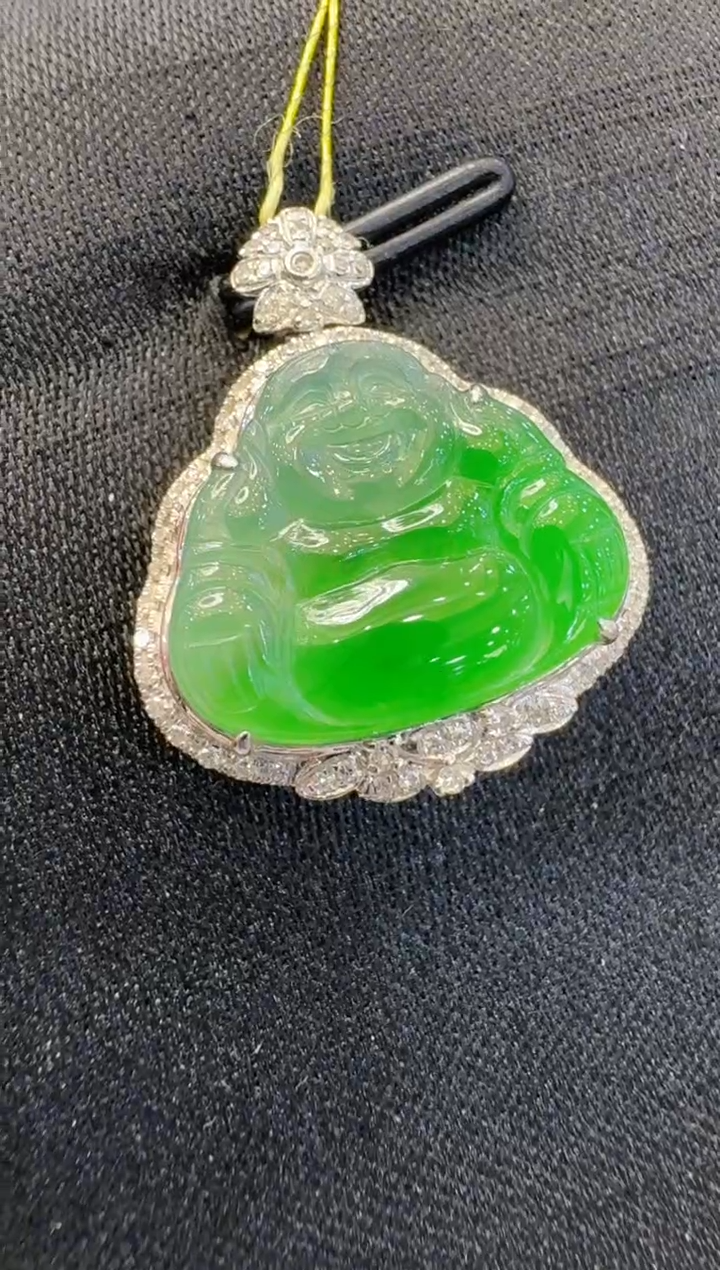 【闪购商品】翡翠吊坠(不含链)18K金镶嵌多样性团购发一件