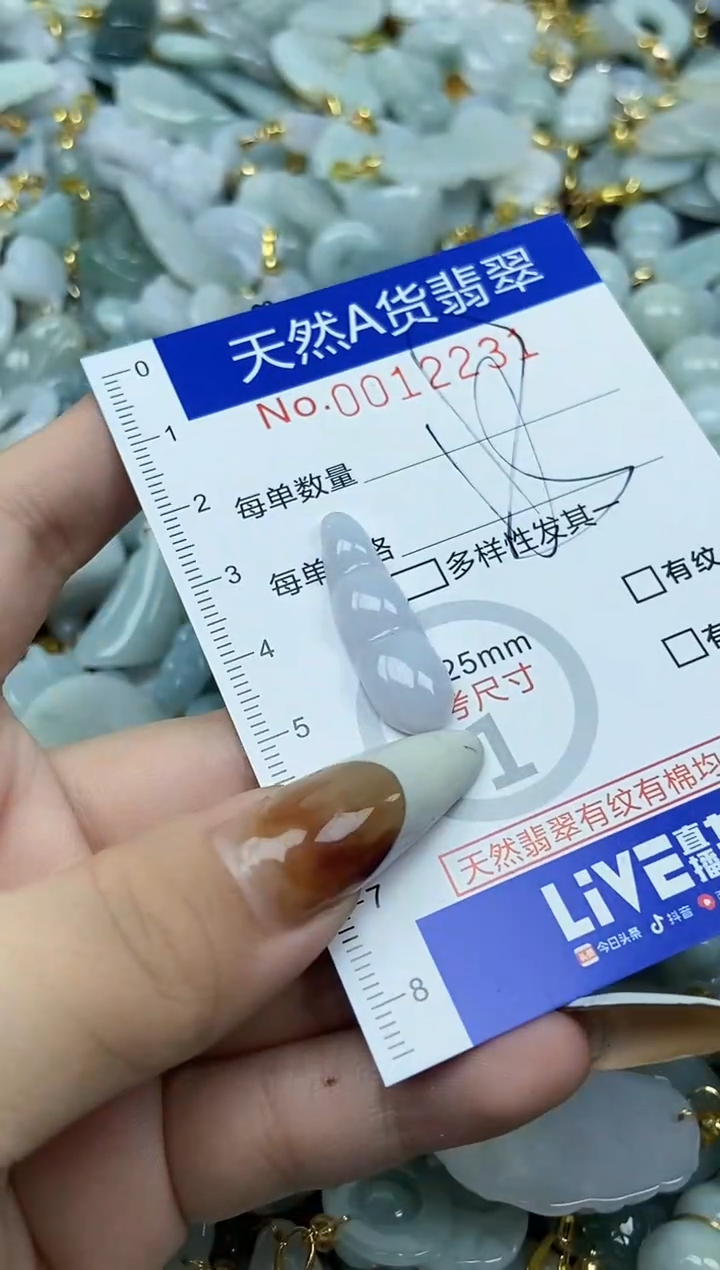 【闪购商品】翡翠颈饰未镶嵌天然A货翡翠