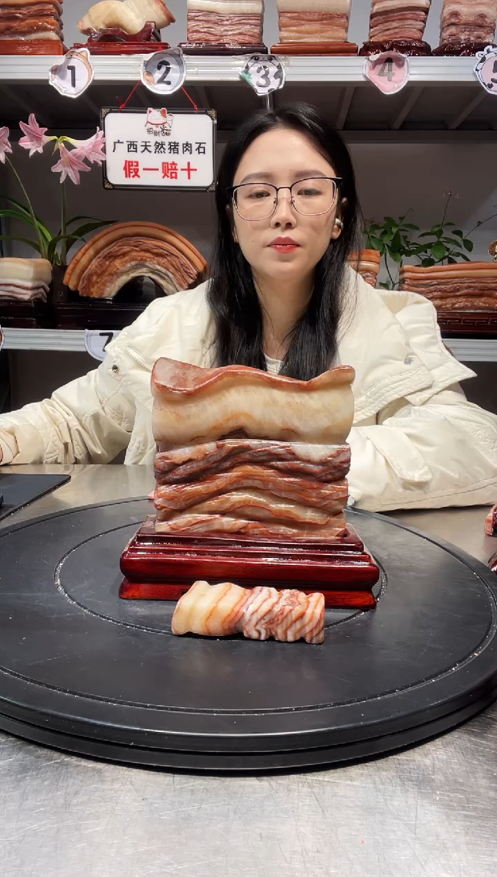 石材天然石材柳州猪肉石13-15-2.5