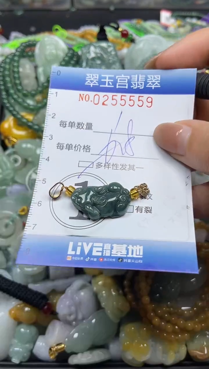 颈饰未镶嵌翡翠闪购C0255559多样性发其一