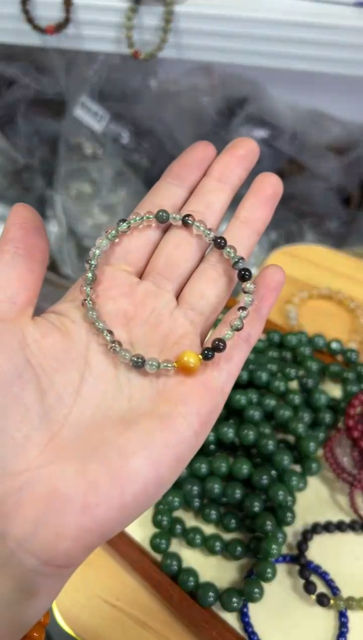 【闪购商品】蜜蜡手链未镶嵌幽灵小米珠蜜蜡款手链[0622]