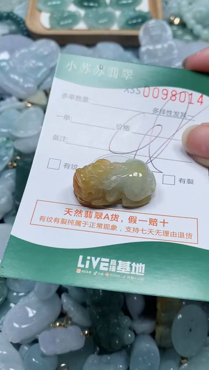 【闪购商品】翡翠颈饰未镶嵌闪购商品0098014