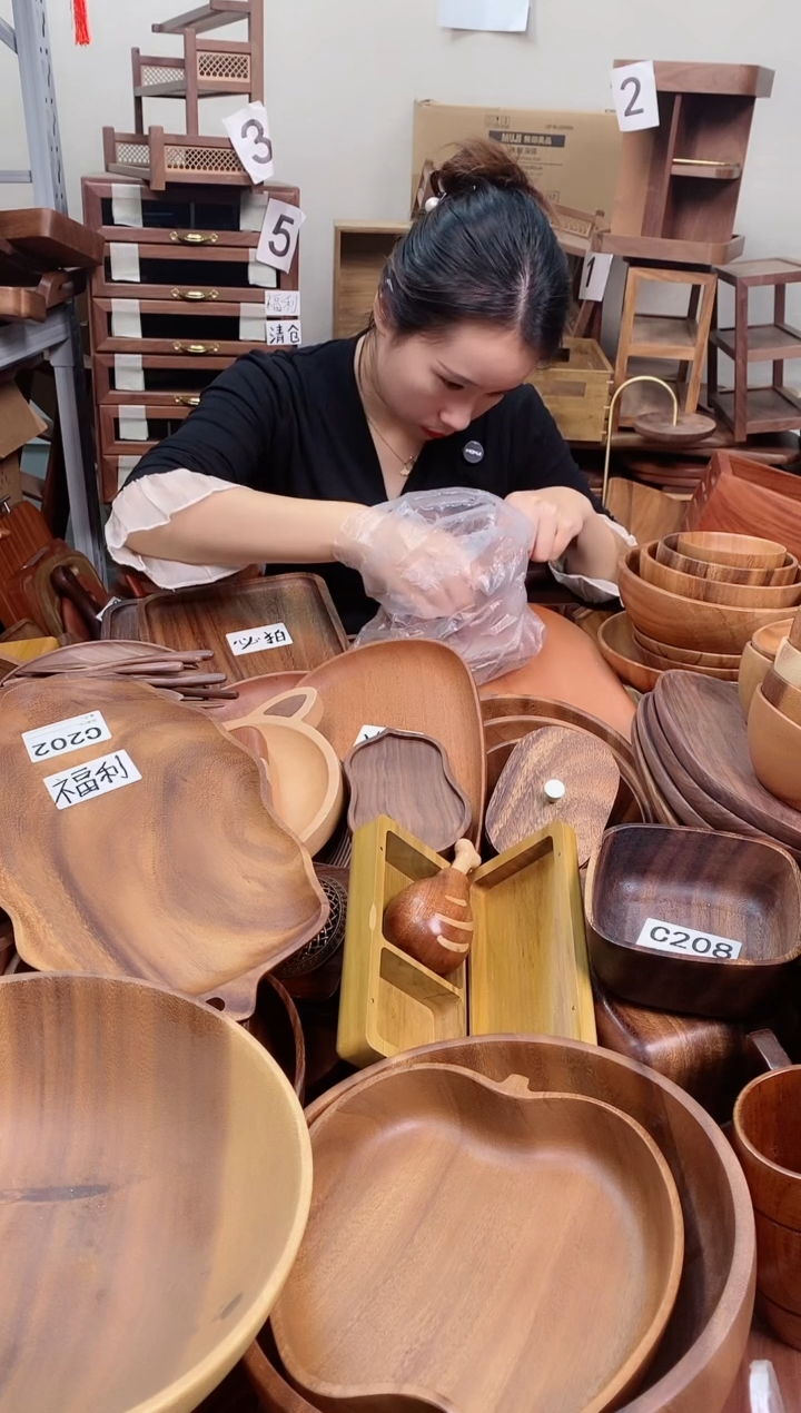 木  北美黑胡桃木黄油刀 到手3把