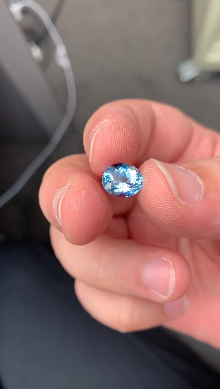 【闪购商品】海蓝宝石裸石未镶嵌2ct 海蓝宝石