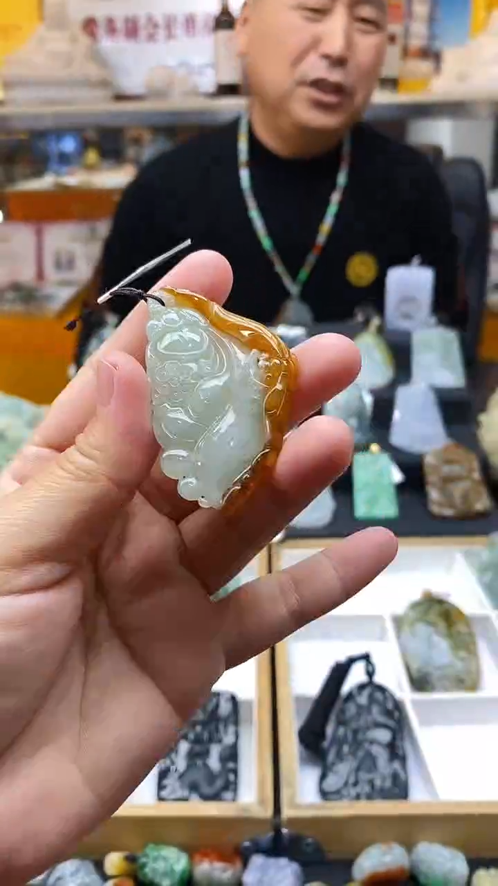 【闪购商品】翡翠颈饰未镶嵌挂件