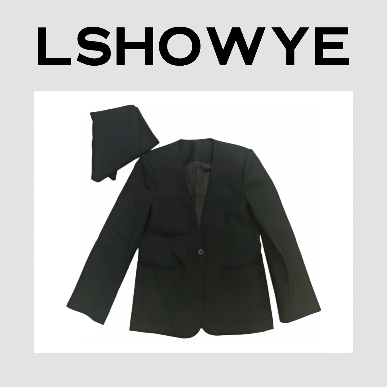 LSHOWYE｜披肩两件套西装 hx0826