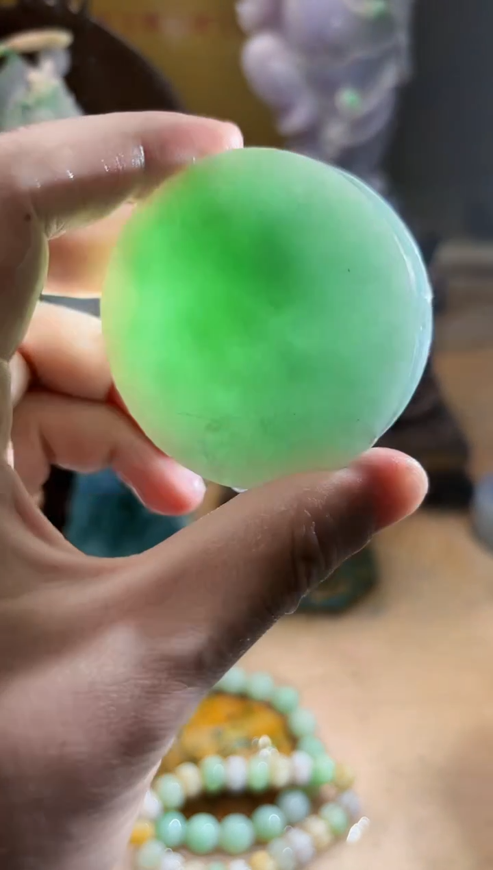 未镶嵌挂件翡翠A货张优9332