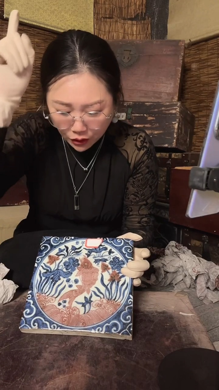 摆件瓷景德镇陶瓷摆件X757