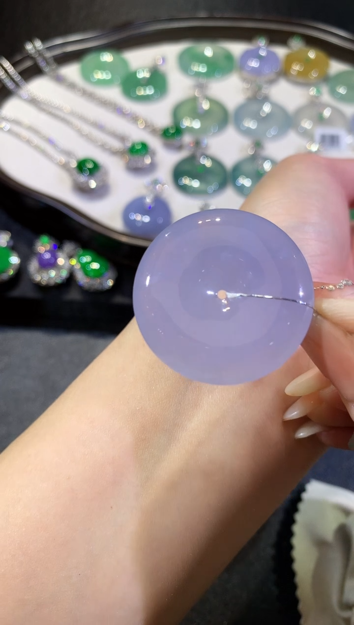 【闪购商品】翡翠吊坠(不含链)未镶嵌56-扣子（多样性发货一件