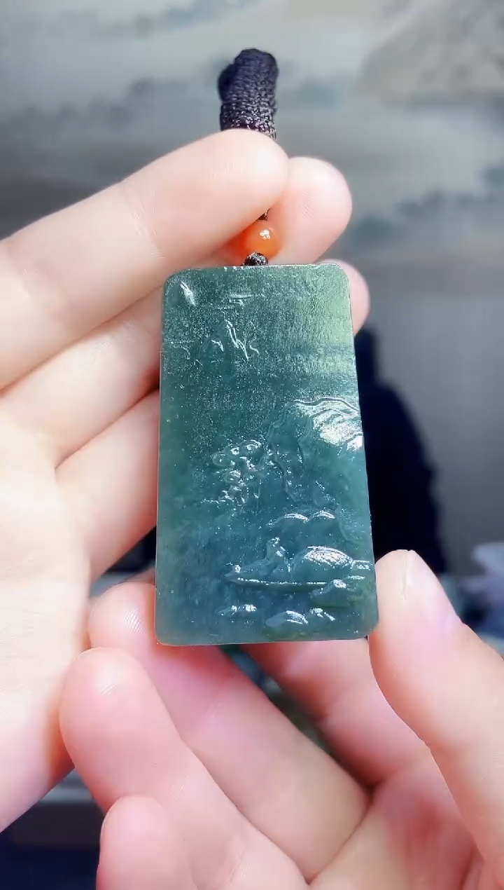 颈饰未镶嵌和田玉1