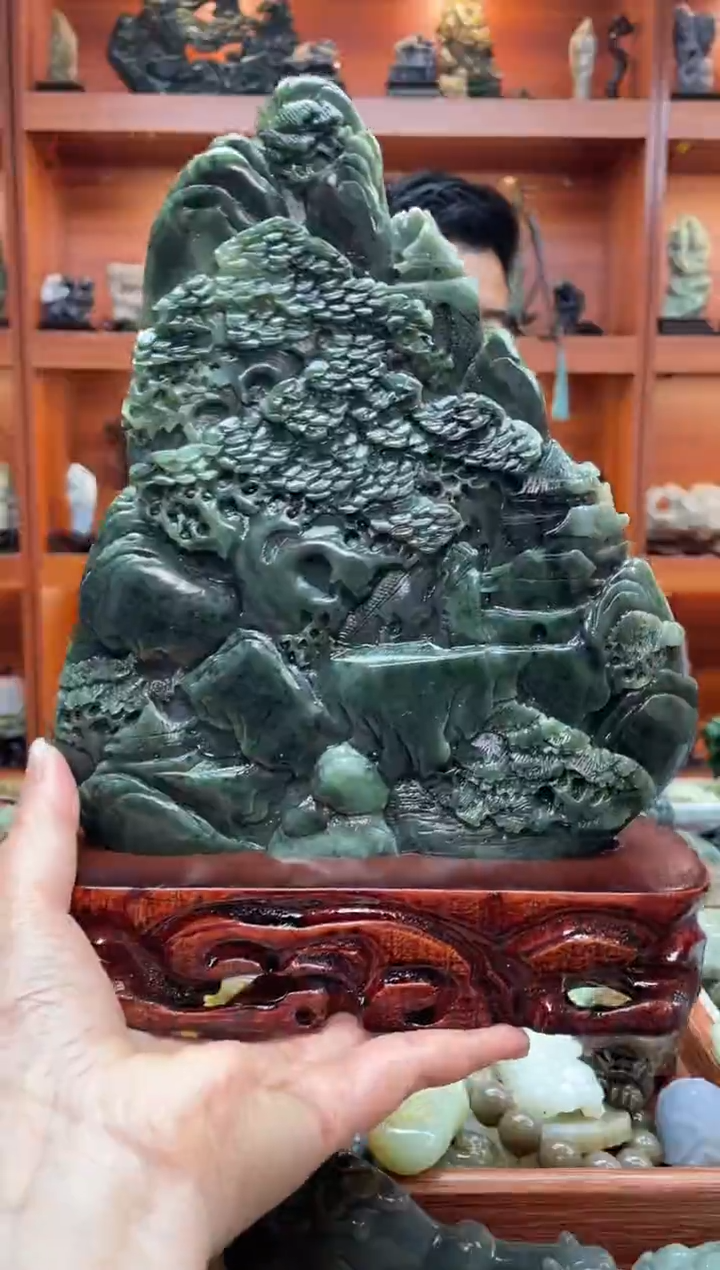 未镶嵌和田玉摆件1