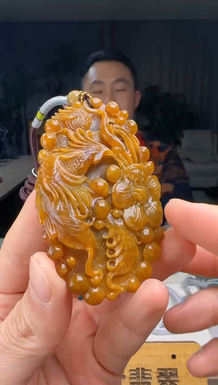 【闪购商品】翡翠吊坠(不含链)未镶嵌DY@@960Q7J03406