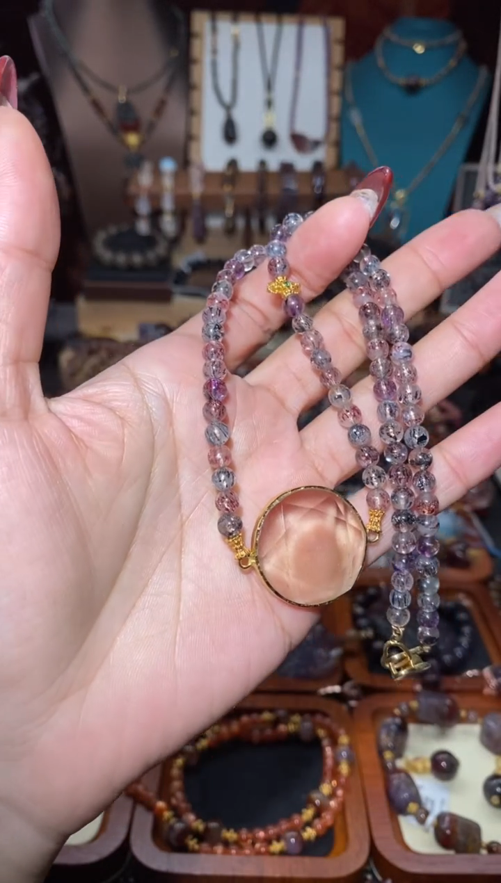 【闪购商品】水晶项链未镶嵌超七项链