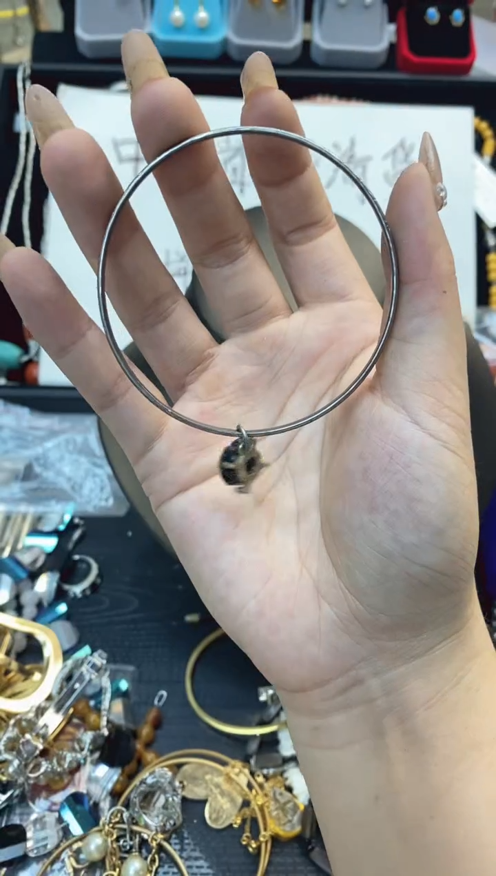 珐琅铁合金锐锐中古首饰默认微瑕编号2