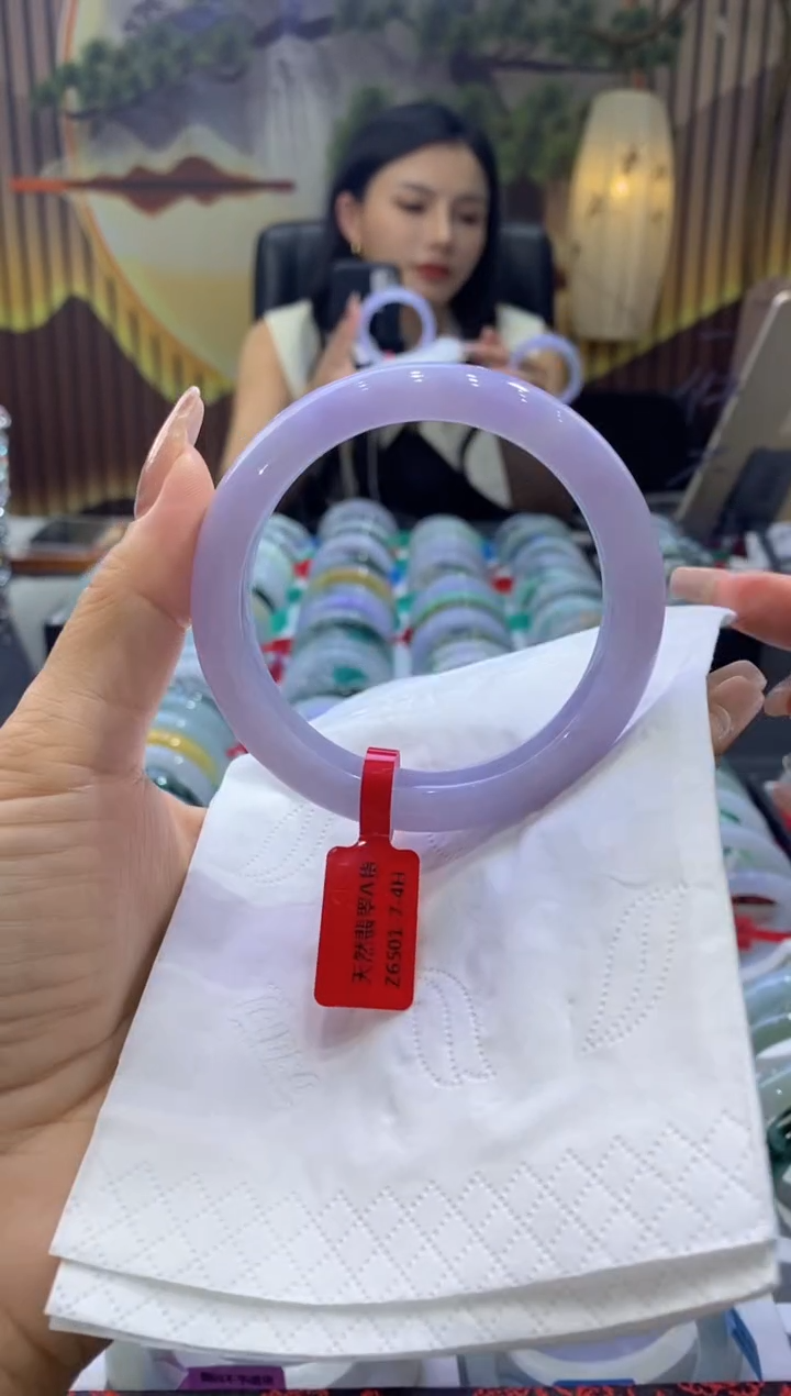 翡翠手镯未镶嵌00001038