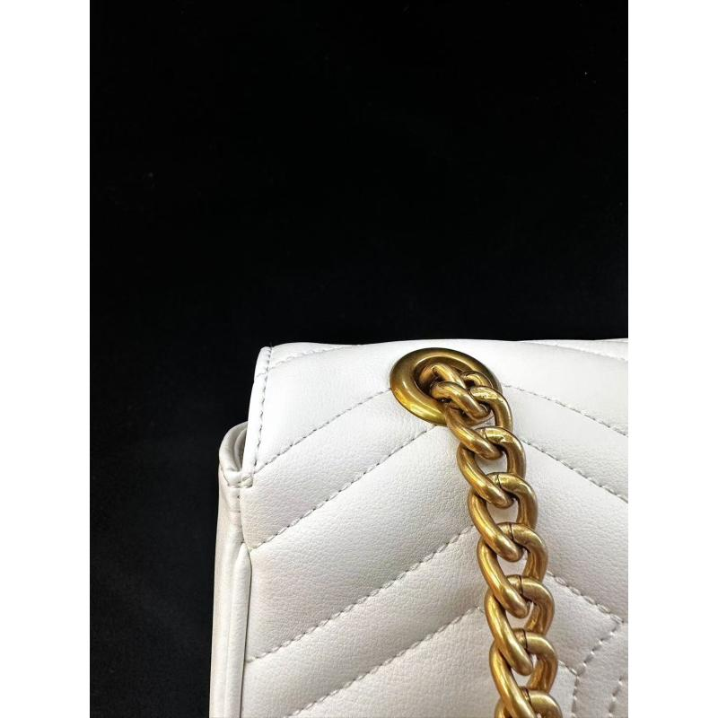 Laugh Queen手工打造真皮女士包白色22cm克