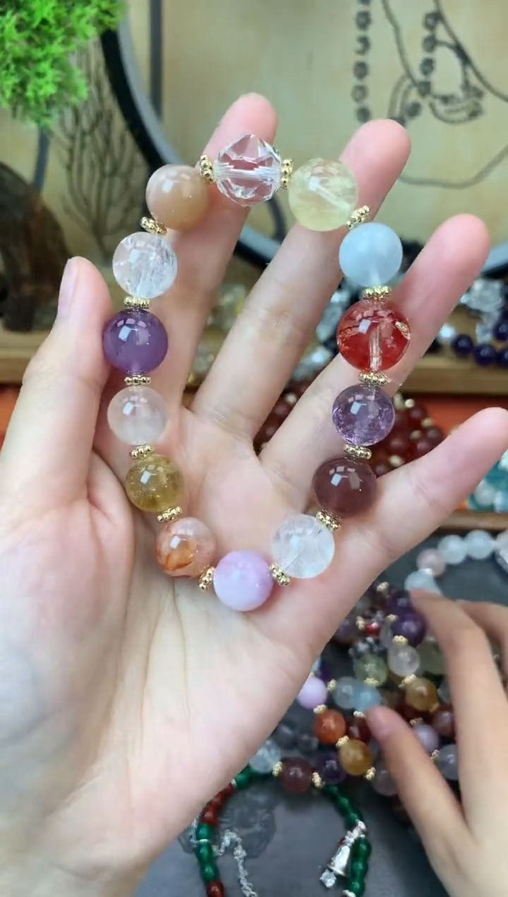 【闪购商品】水晶手链未镶嵌1378多宝