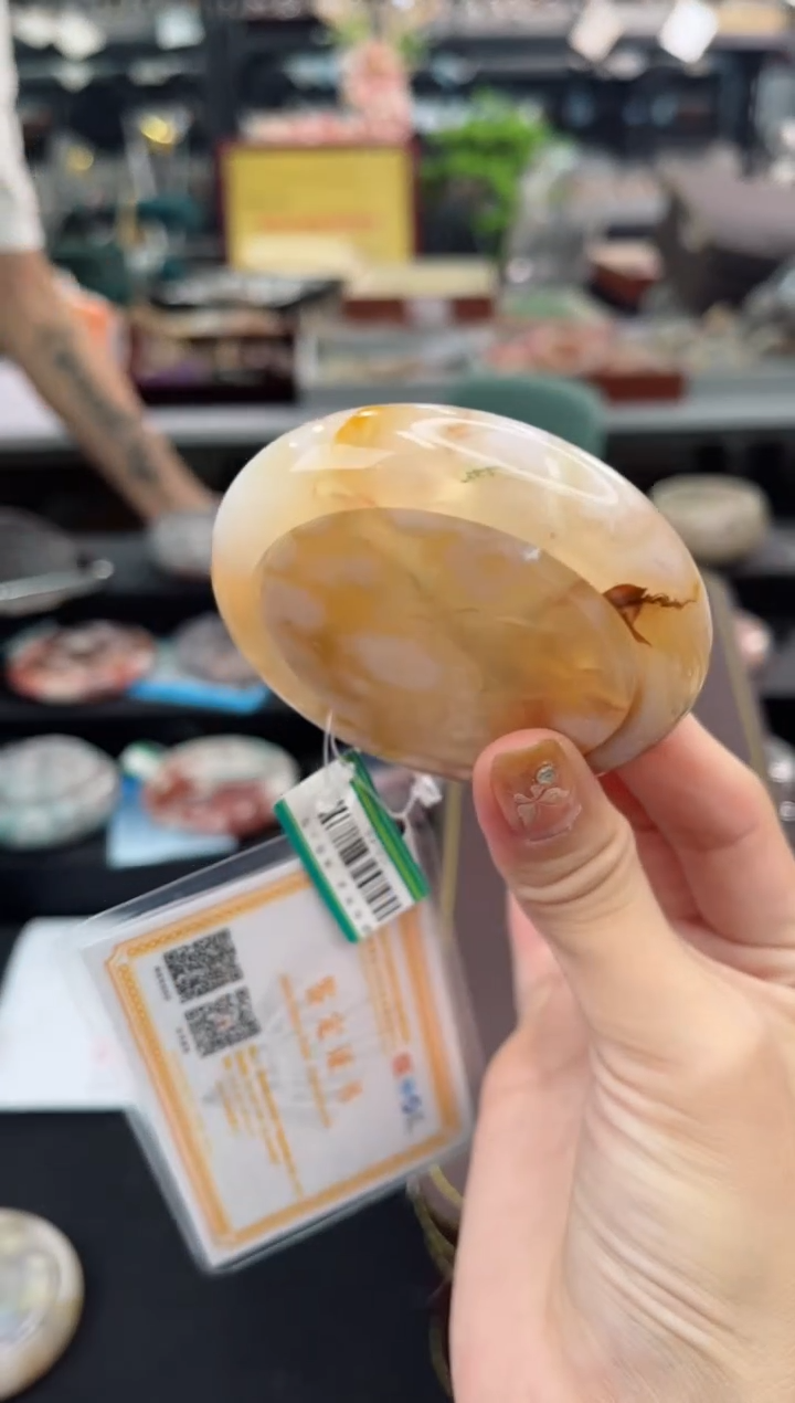 【闪购商品】石英质玉手镯未镶嵌53圈口（赠品镯心）1680458