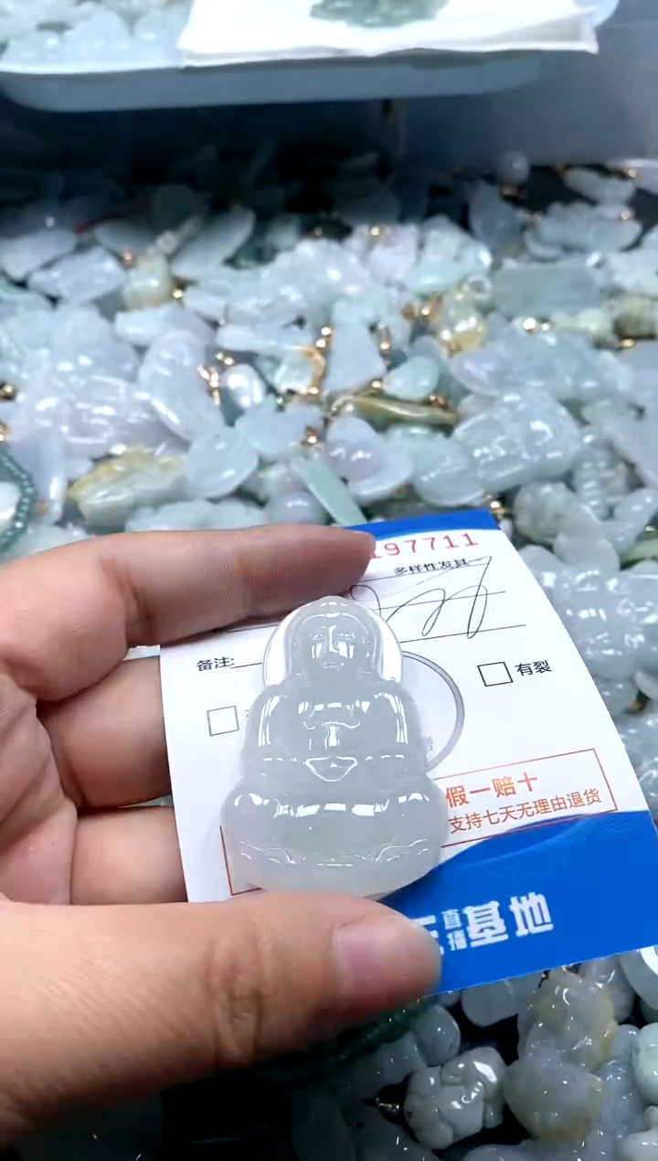 【闪购商品】翡翠颈饰未镶嵌闪购商品0197711