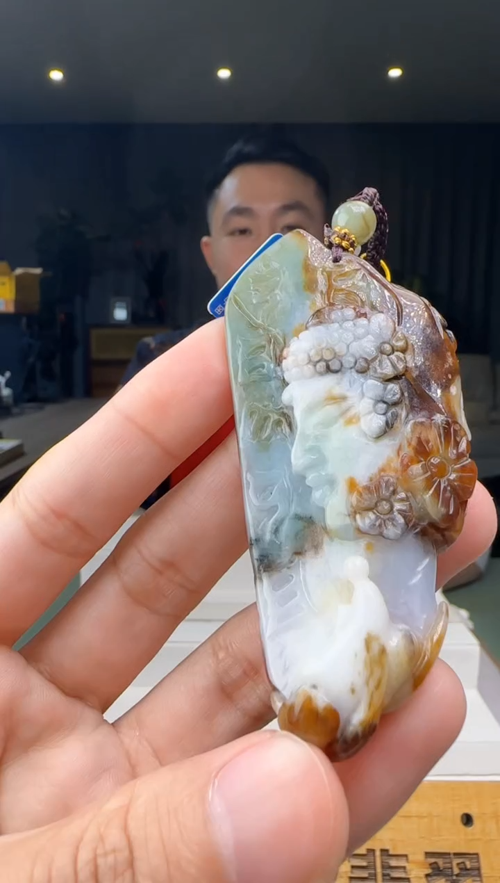 【闪购商品】翡翠颈饰未镶嵌XM@@960Q3J09391