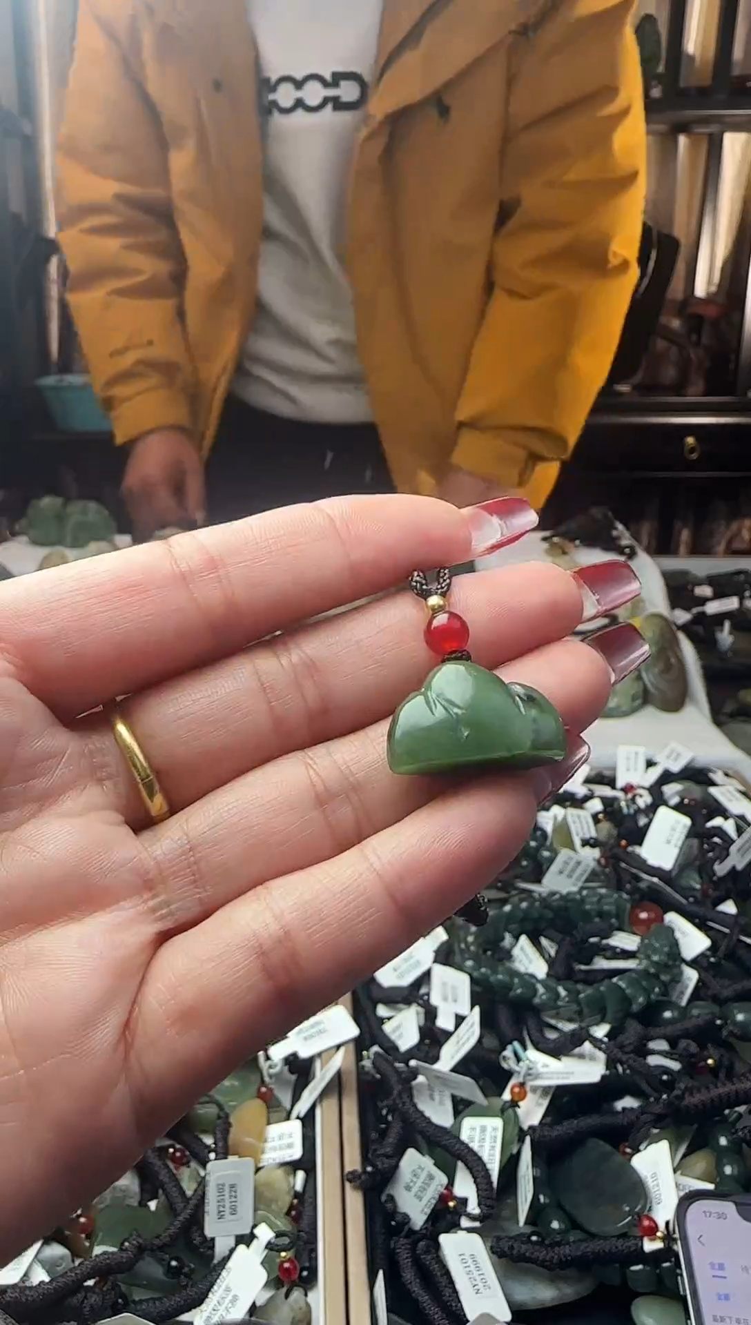 颈饰未镶嵌和田玉和田玉吊坠141