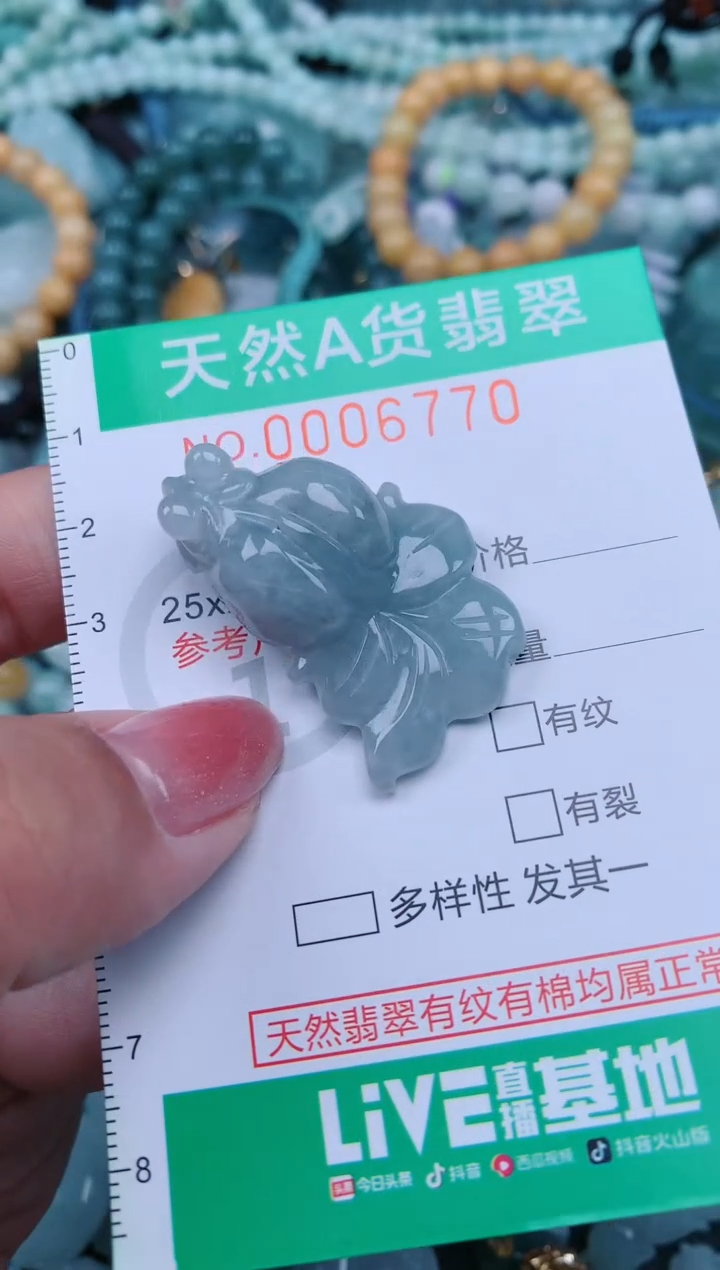 【闪购商品】翡翠颈饰未镶嵌.0006770