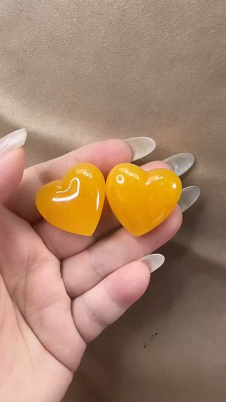 琥珀颈饰未镶嵌耳环