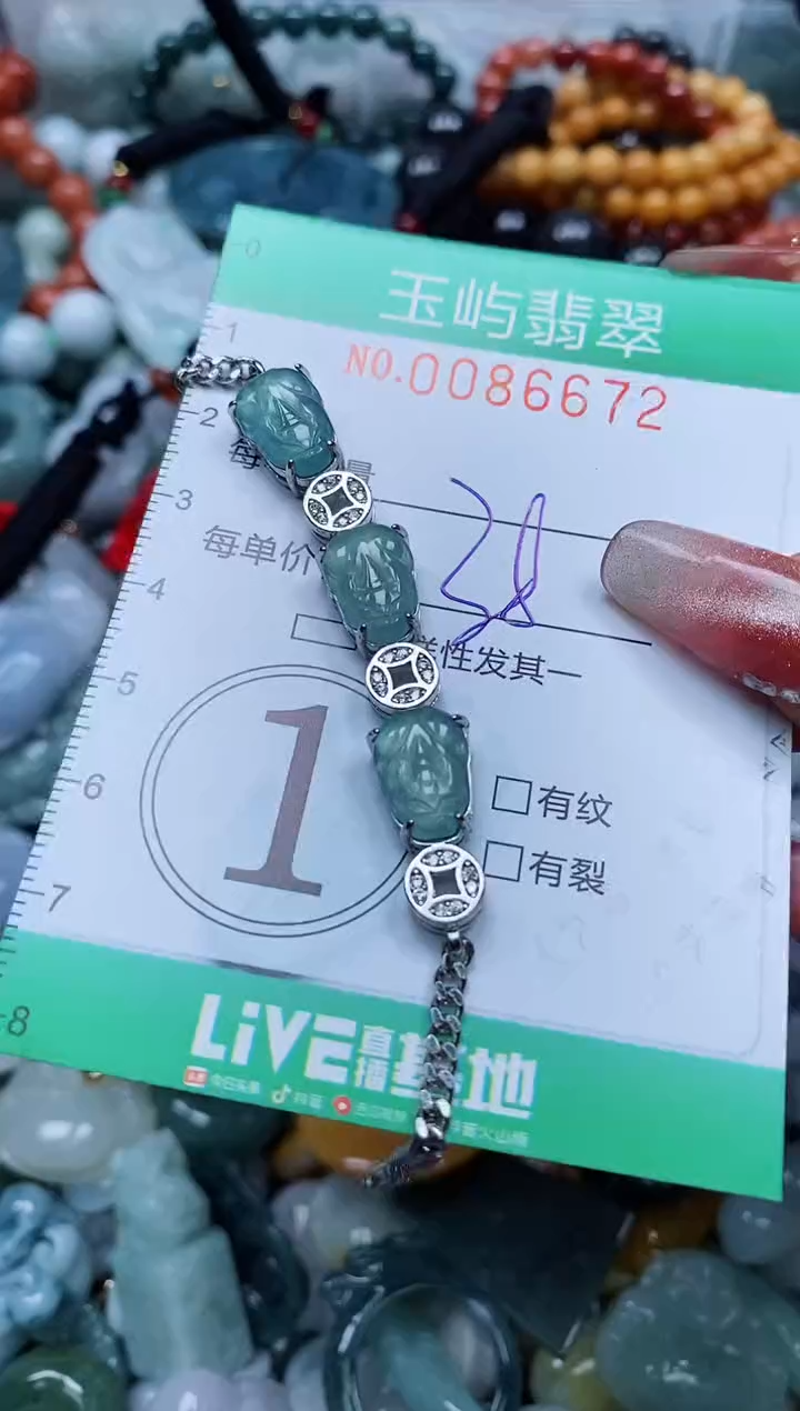 【闪购商品】翡翠颈饰未镶嵌闪购0086672