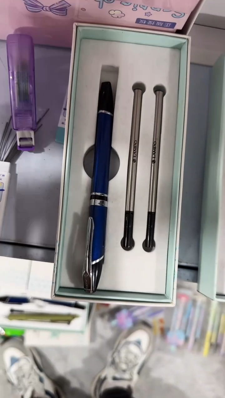 贝发独角兽蓝色杆1盒