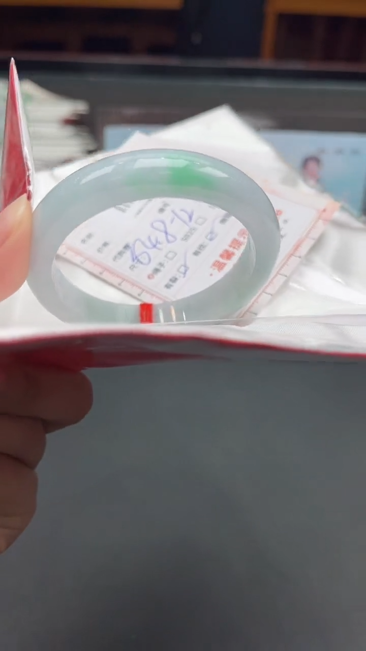 【闪购商品】定制翡翠未镶嵌天然缅甸翡翠手镯288