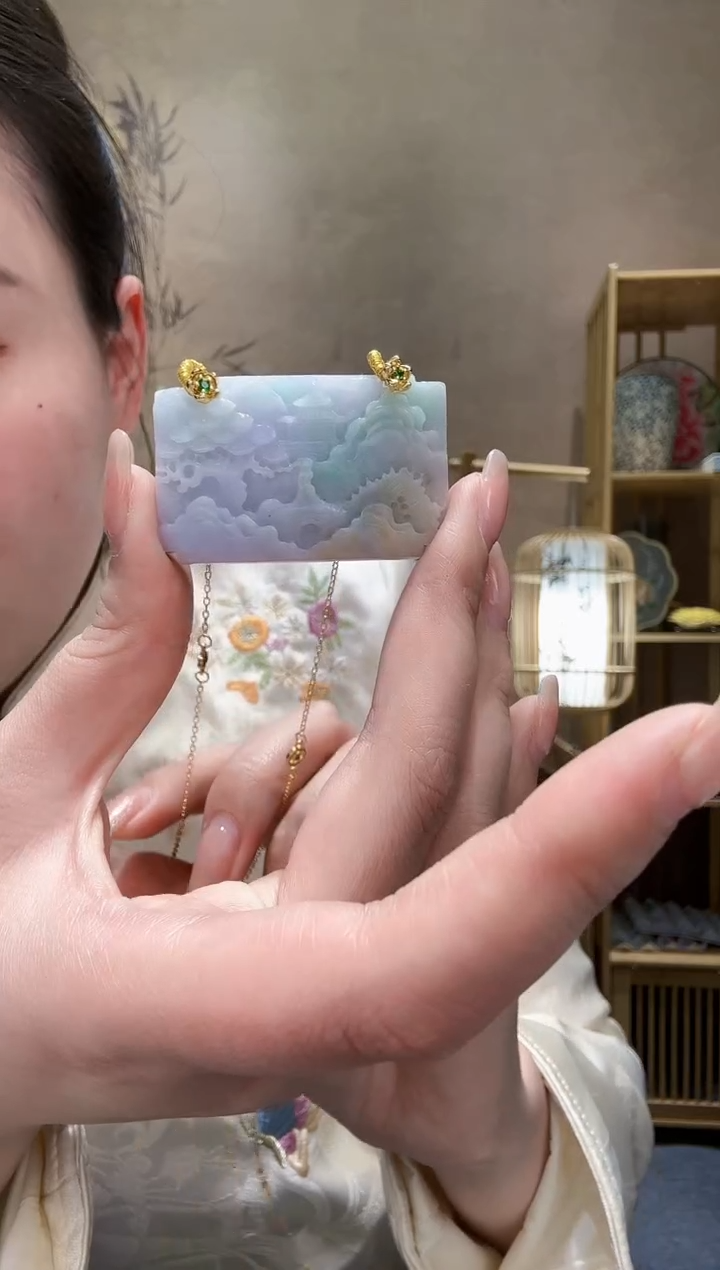 【闪购商品】翡翠颈饰未镶嵌吊坠